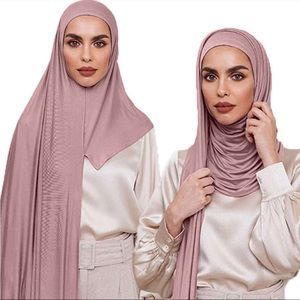 Instant Jersey hijab ready to wear hijab - Old Rose